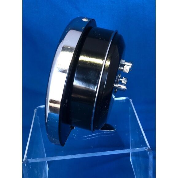 Umbra, wind up alarm clock vintage 5”x4” purple inside,ShanguaChina - Picture 6 of 9